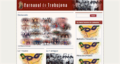 Desktop Screenshot of carnavaldetrebujena.org